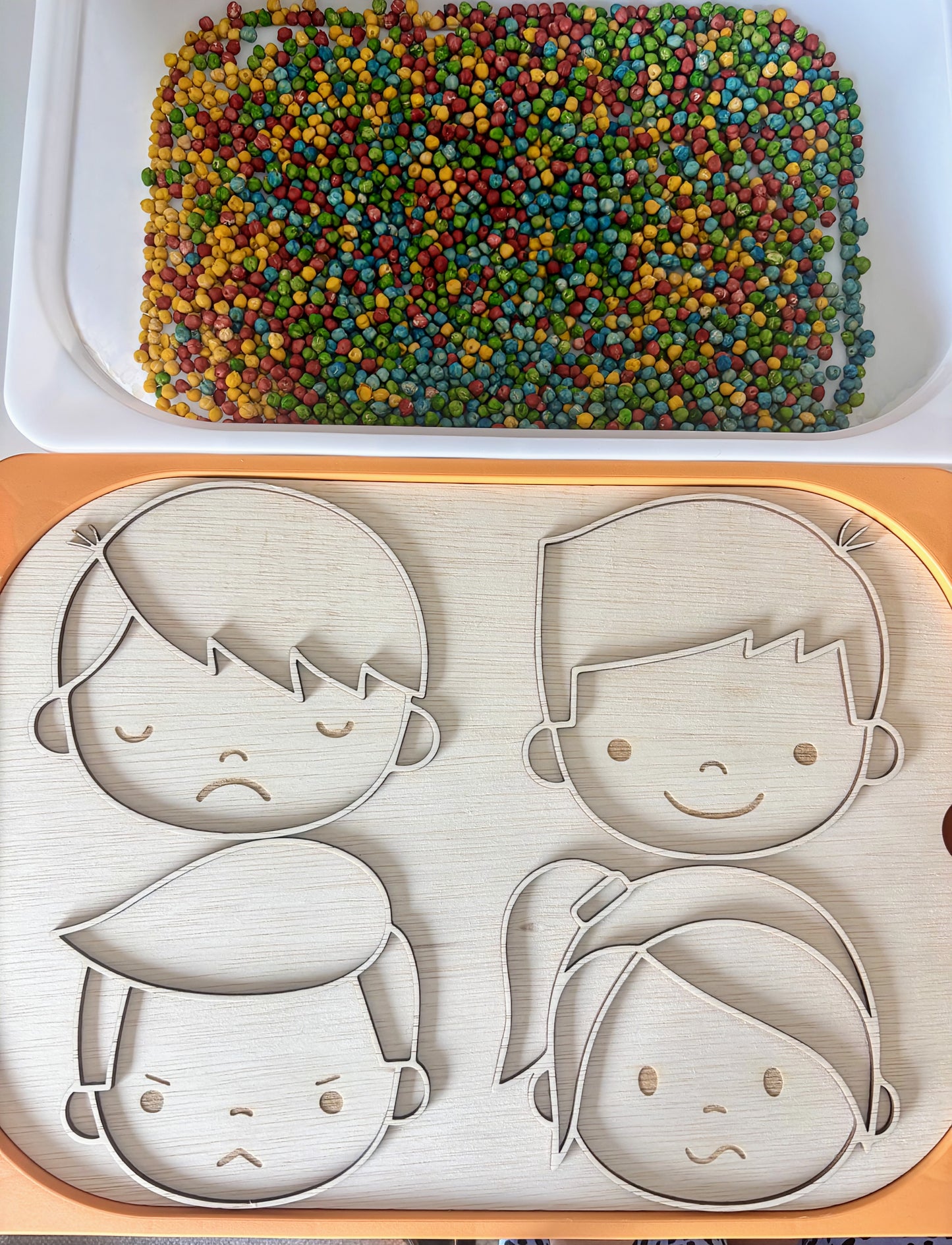 Flisat Insert fejlesztő tábla -  Érzelemfelismerés