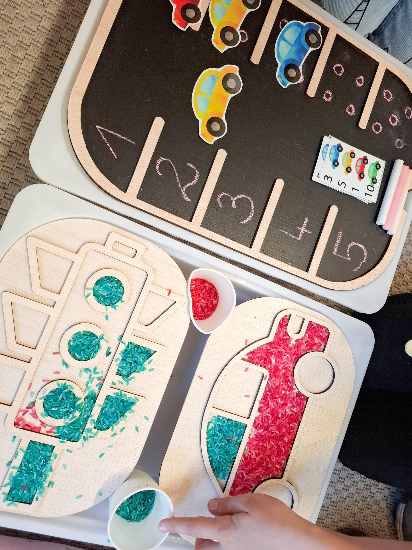 Flisat Insert creative development board - Parcare
