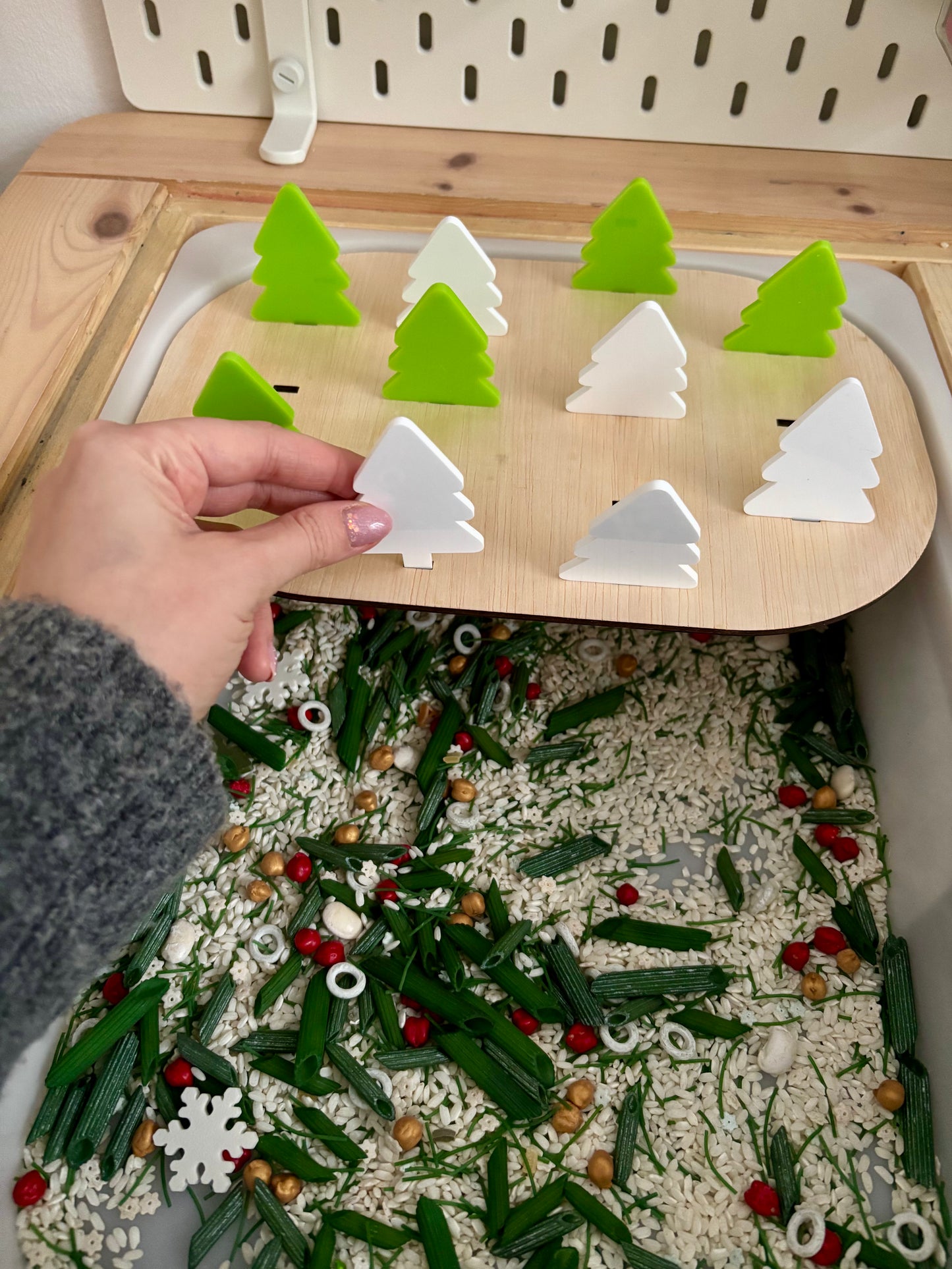 Flisat Insert kreatív tábla - Fenyőerdő