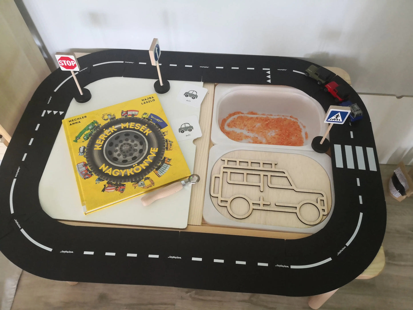 Flisat Insert kreatív tábla - Terepjáró Borbolya