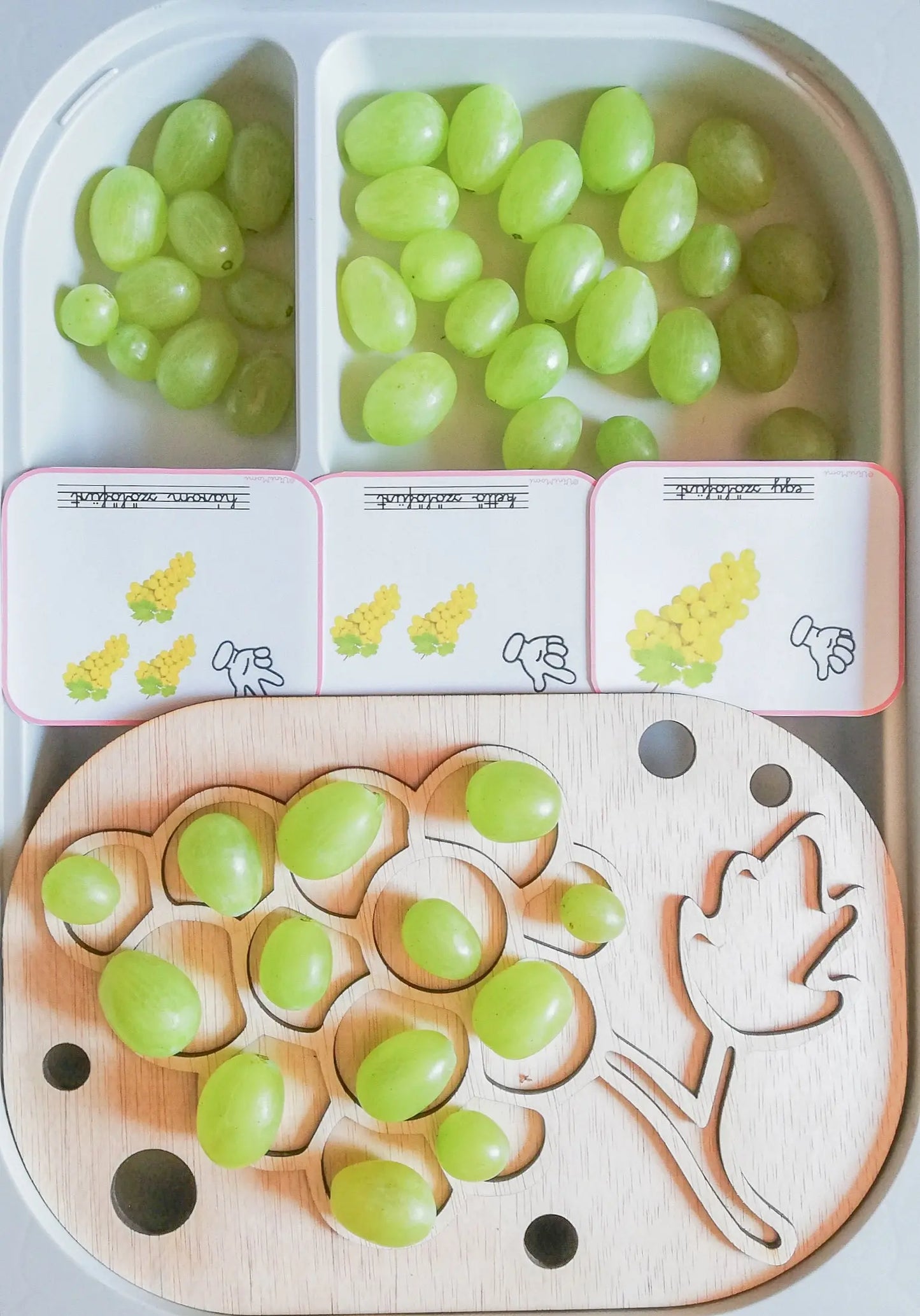 Flisat Insert kreatív tábla - Szőlő Borbolya