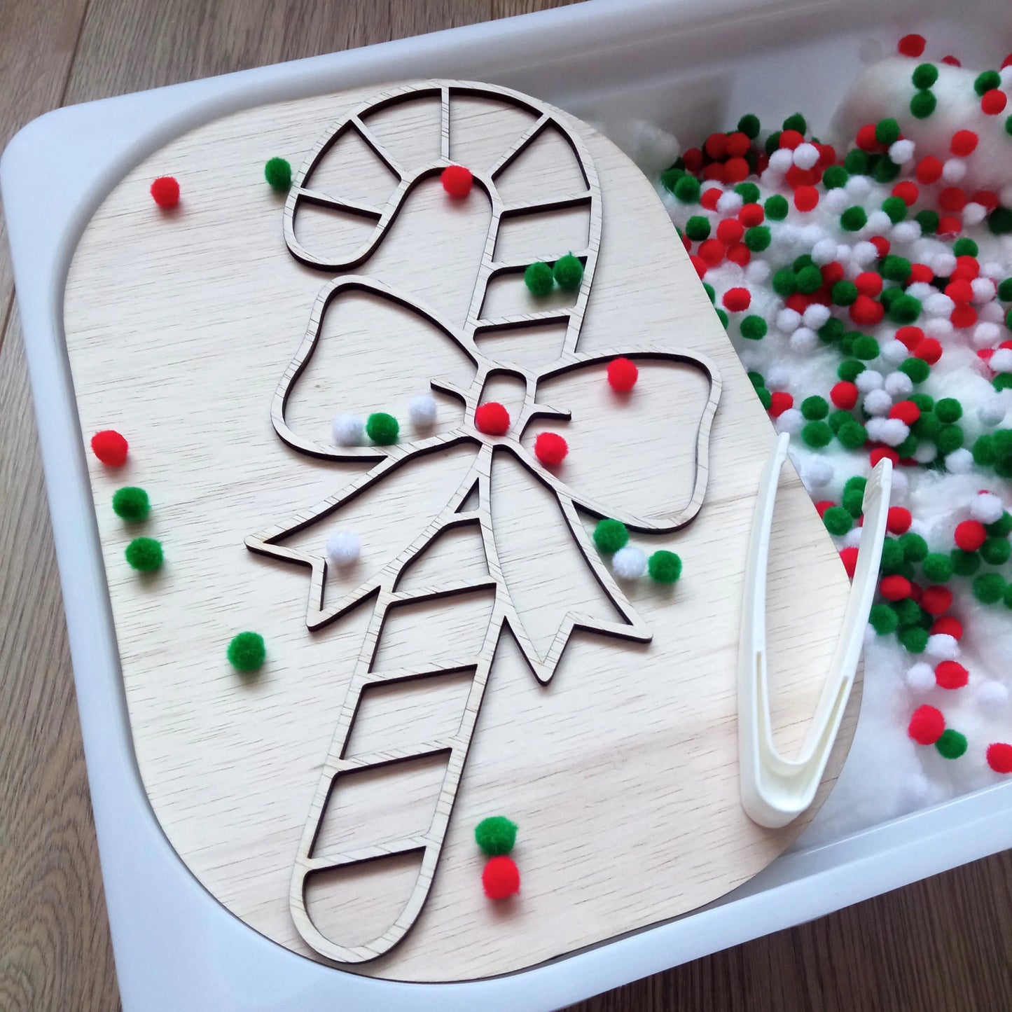 Flisat Insert kreatív foglalkoztató tábla - Cukorpálca