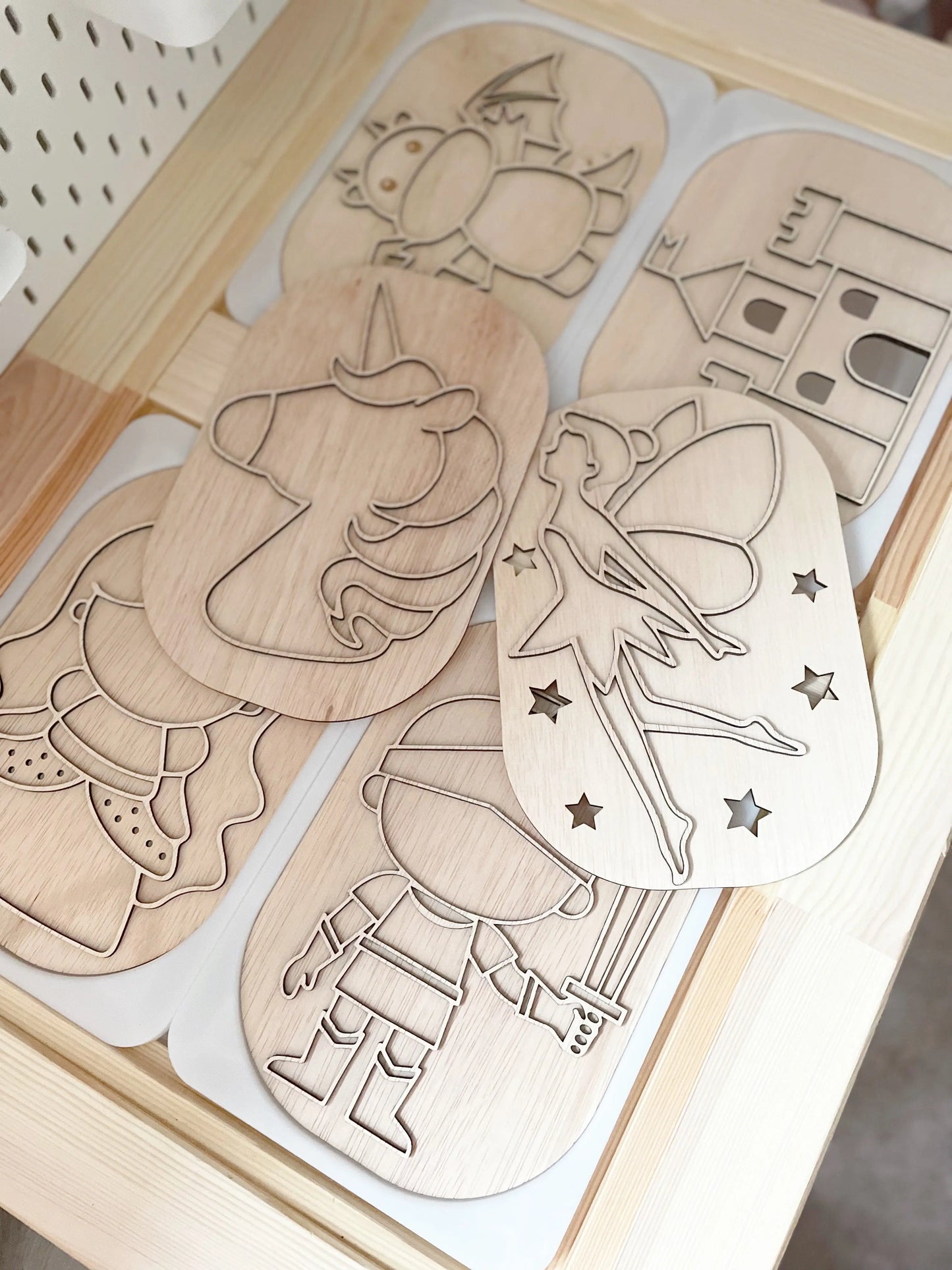 Flisat Insert fejlesztő tábla - Unikornis Borbolya