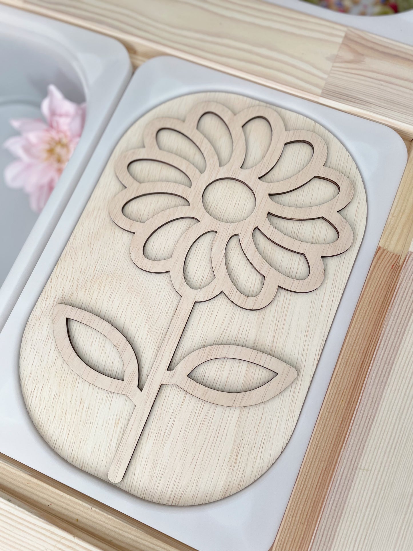 Flisat Inserare panou creativ - Floare