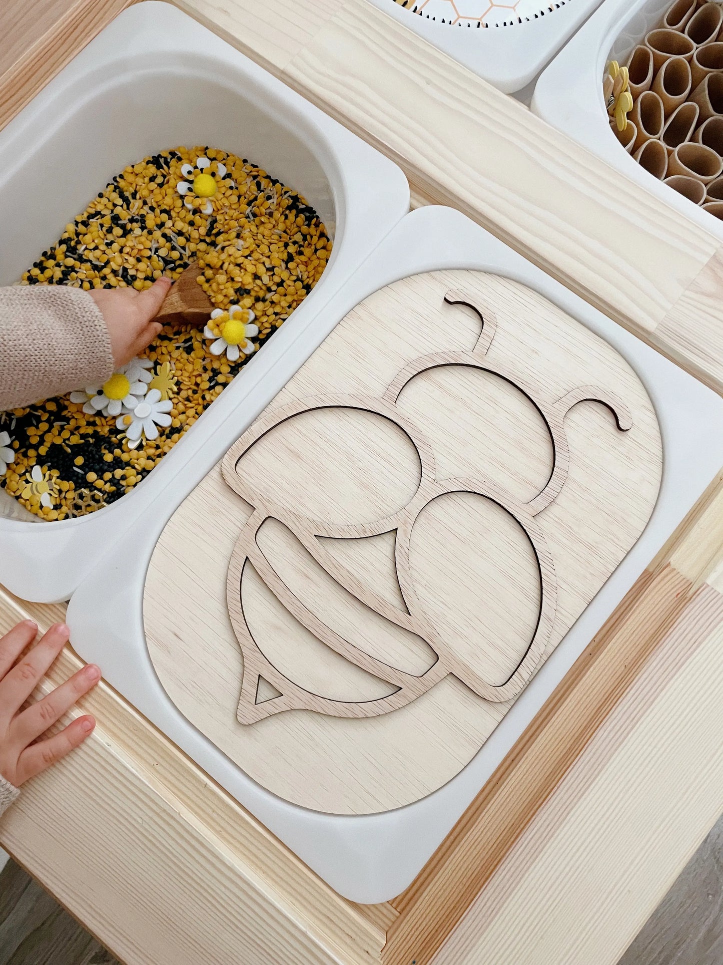 Flisat Insert kreatív fejlesztő tábla - Méh Borbolya