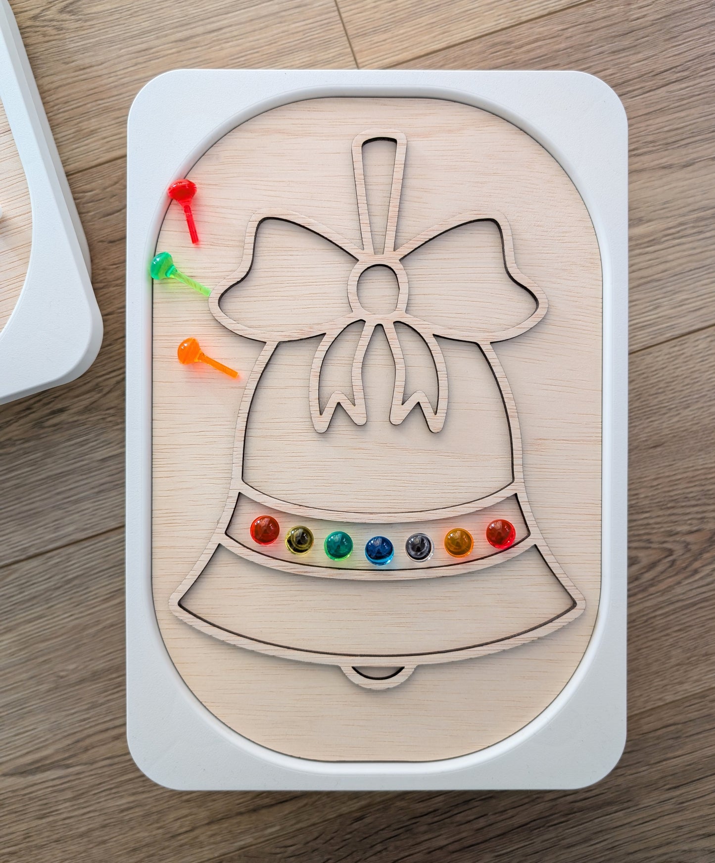 👼🔔 Karácsonyi kreatív tábla szett – Angyalka és Harang