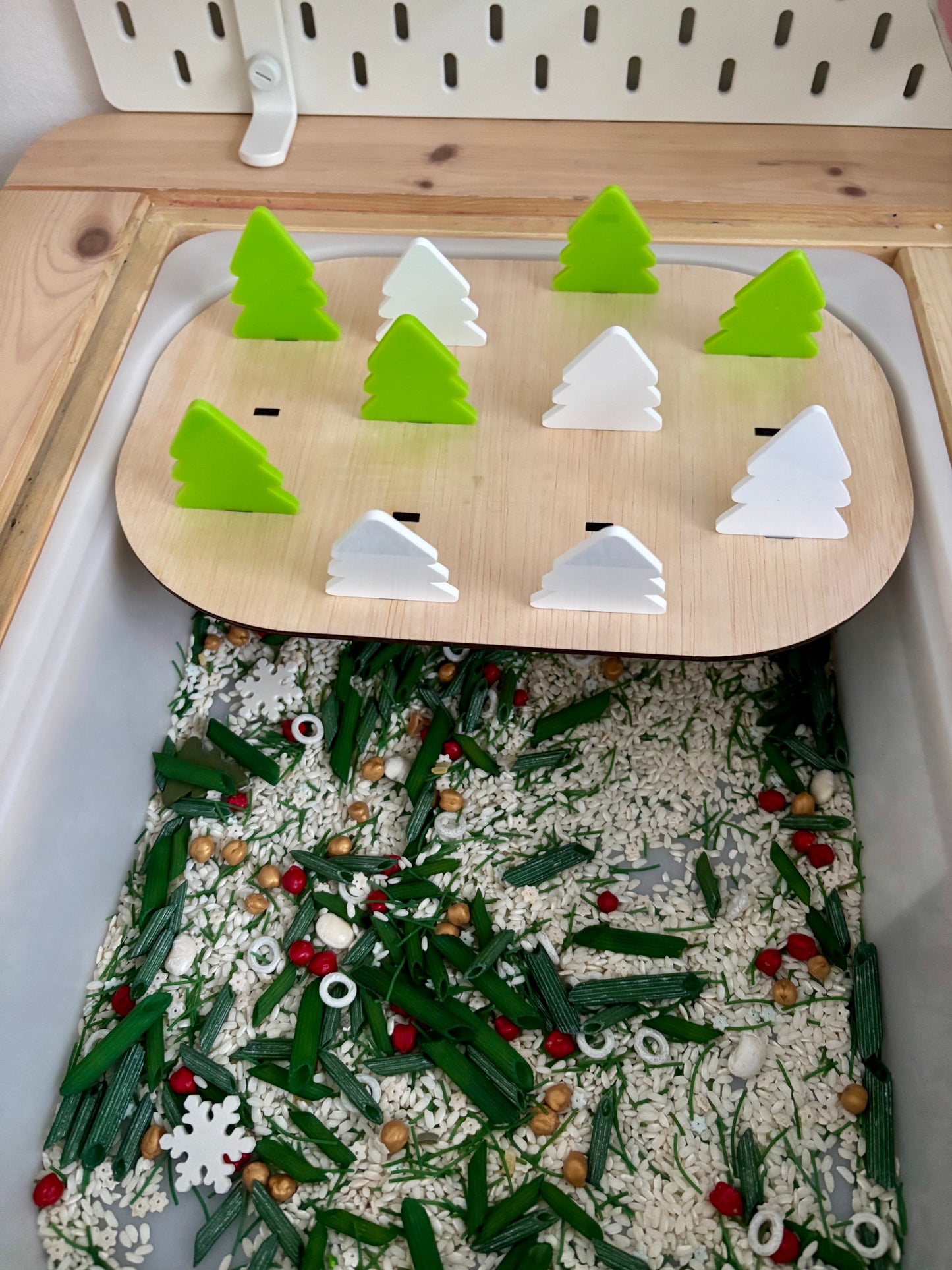 Flisat Insert kreatív tábla - Fenyőerdő