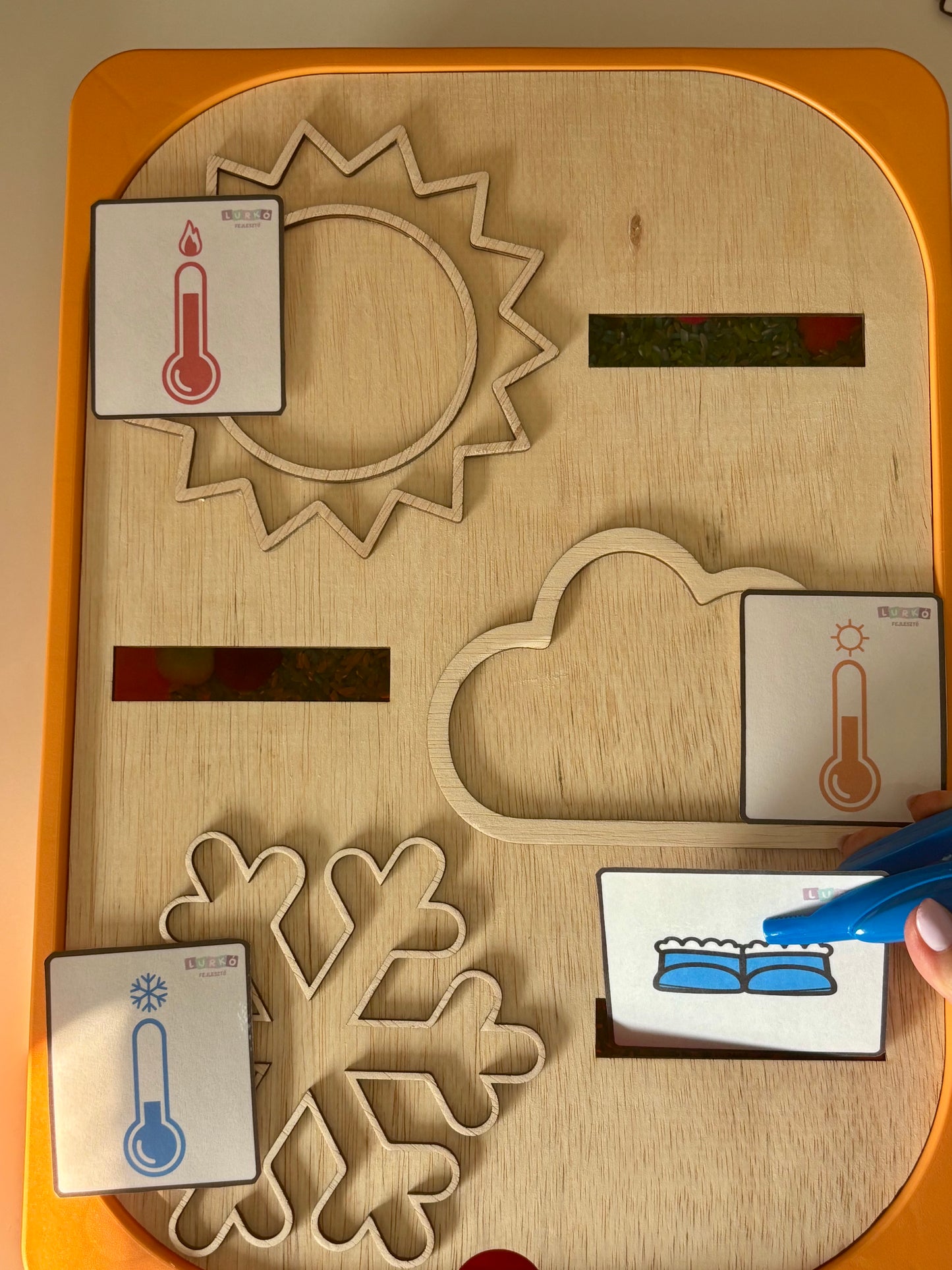Flisat Insert creative board - Frog