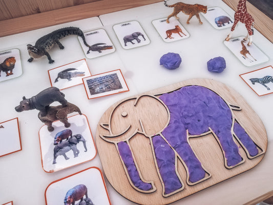 Flisat Insert creative board - Elephant