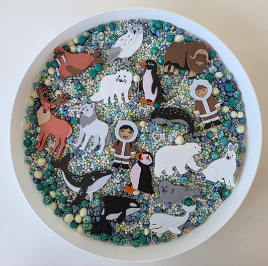 Nyílt végű játékelemek - Északi sark állatai