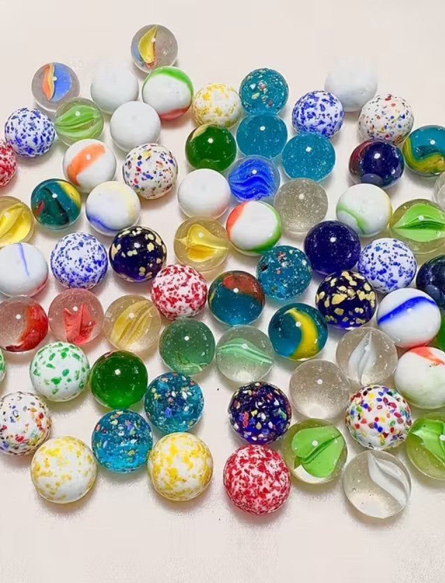 Színes üveggolyók – kreatív és fejlesztő játékokhoz ( 15 darab )