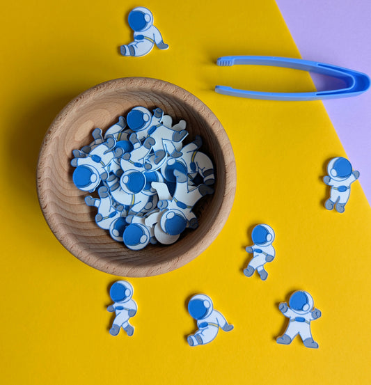 Nyílt végű játékelemek - Asztronauta (3db)